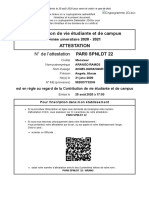 Attestation PAR0SPNLDT22