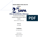 Trabajo I de Principios de Mercadotecnia