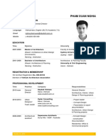 Pham Xuan Nghia: Personal Information