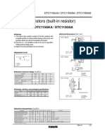 Digital Transistors (Built-In Resistor) : DTC115GUA / DTC115GKA / DTC115GSA