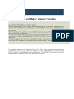 PPM Dashboard and Report Visuals Template