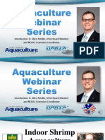 Webinar On Shrimp Culture