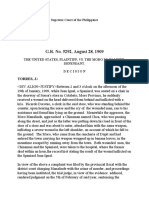 G.R. No. 5292, August 28, 1909: Supreme Court of The Philippines