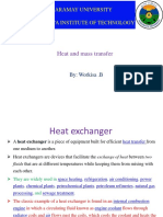 Heat and Mass Transfer: Haramay University Haramaya Institute of Technology