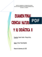 Examen Final de Cs Nat - Cortez, Paula Alejandra.