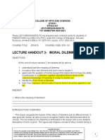 Ethics Module 2020, Lec-Handout 3, Students