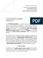 Tarea JURISDICCION VOLUNTARIA