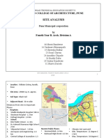 Site Analysis: Sinhgad College of Architecture, Pune