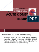 Guidelines On: Acute Kidney Injury