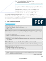 6.4 The Remainder Theorem: Problems