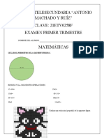 Exámen Primer Trimestre Mate-Ciencias