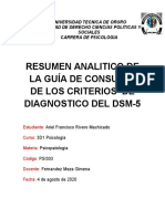 Analisis Del dsm-5