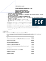 Validating/Qualifying Exam For Far 3