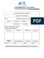 05-SOP-No. ENG-GEN-013-01 Management For Engineering Drawings