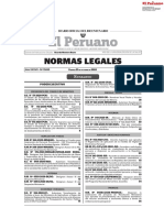 Normas Legales: Umario