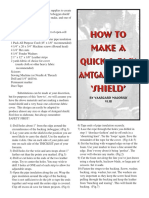 How To Make A Quick & Easy Amtgard-Legal Shield'