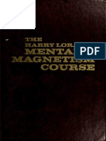 Mental Magnetism Course by Harry Lorayne PDF