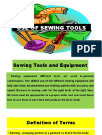 Use of Sewing Tools