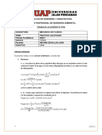 Trabajo Académico 01 de Mecanica de Fluidos