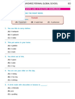 Sheet 3 (Class 1 - IEO)