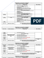 Weekly Home Learning Plan in English 10