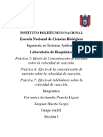 Práctica 5, 6 y 7 - Bioquímica 4AM1 PDF