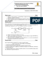 Corigé - Type - Télécom. Fond. L2 TLC