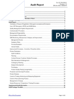 API's 9th Internal Audit Form