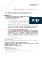 Activity and Assessment For Balancing Our Wellness: Name: Mark Angelo D. Valeras Cys: Bom14