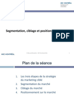 Segmentation, Ciblage Et Positionnement