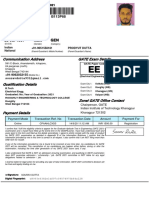 29 Jul 1997 Male GEN: Communication Address GATE Exam Details