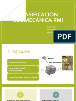 Clasificacion Geomecanica Rmi