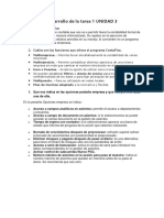 Desarrollo de La Tarea 1 UNIDAD 3