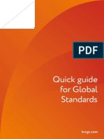 Quick Guide For Global Standards