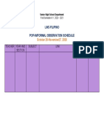 Pop-In Formal Observation Template