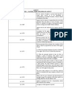 Agency Chapter 1 - Nature, Form and Kinds of Agency