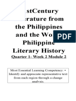 21stcentury Literature From The Philippines and The World Philippine Literary History