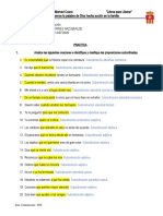 13.oración Compuesta Por Subordinación. - Actividad