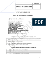 Manual de Habilidades