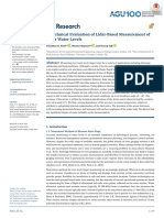 A Technical Evaluation of Lidar-Based Measurement of River Water Levels