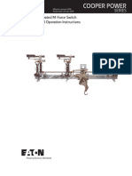 Manually Operated M Force Switch Installation and Operation Instructions Mn008003en