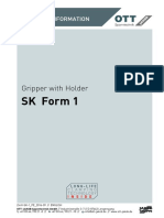 SK Form 1: Gripper With Holder