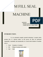 Form Fill Seal Machine