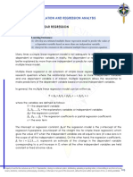 Module 11 Unit 3 Multiple Linear Regression