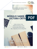 Módulo Lectura Crítica