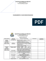 Planejamento 1º Ano Ensino Religioso