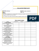 Pauta Evaluacion 5 Año Caligrama PDF