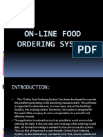 Online Food Delivery