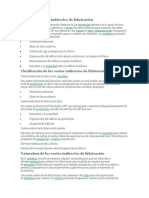 Problematica Del Control de Costos Indirectos de Fabricacion