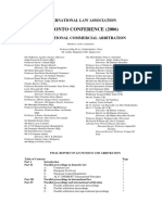 Ila Final Report On Lis Pendens and Arbi PDF